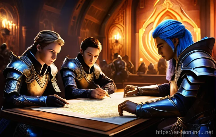 아이온 명예 포인트 효율 - **Prompt for Image Generation: "The Tactical Daeva in Abyss Fortress Siege"**
    A highly detailed,...